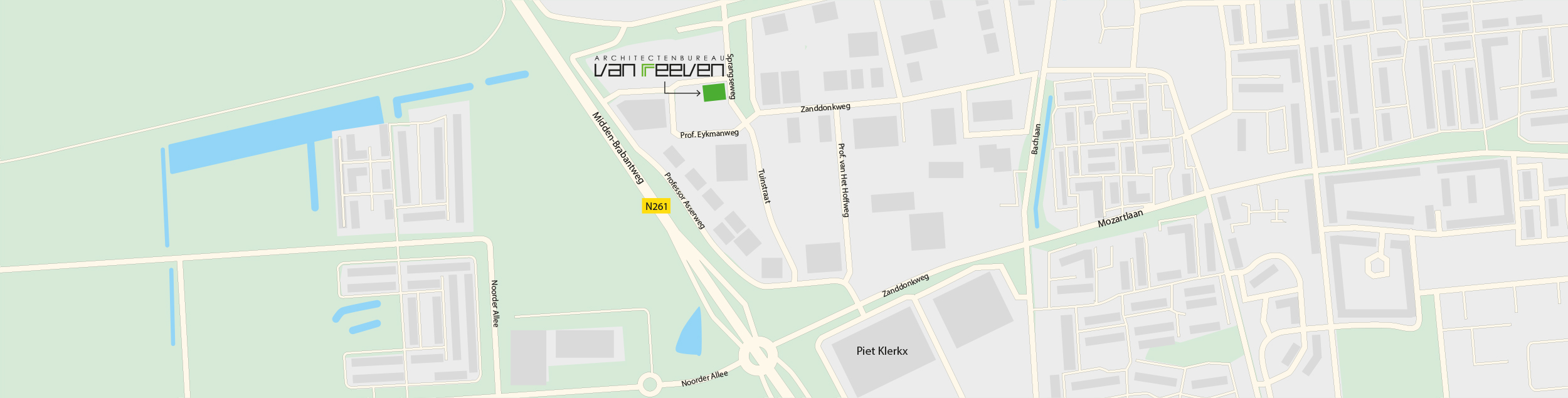 Architectenbureau van Reeven in Waalwijk