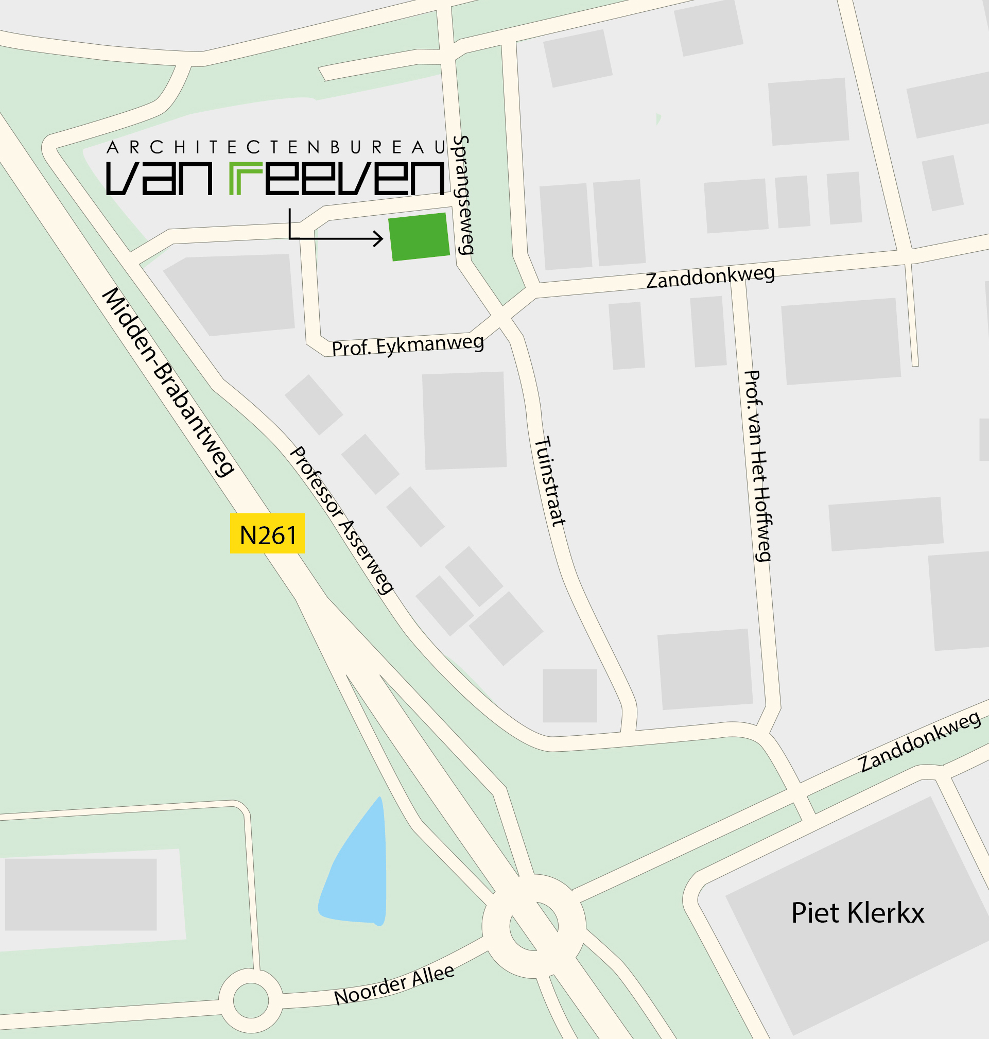 Architectenbureau van Reeven in Waalwijk